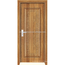 Interior de PVC madera puerta JKD-M697 puerta del MDF con el PVC